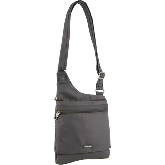 Pierre Cardin Anti Theft Cross Body Bag - Grey