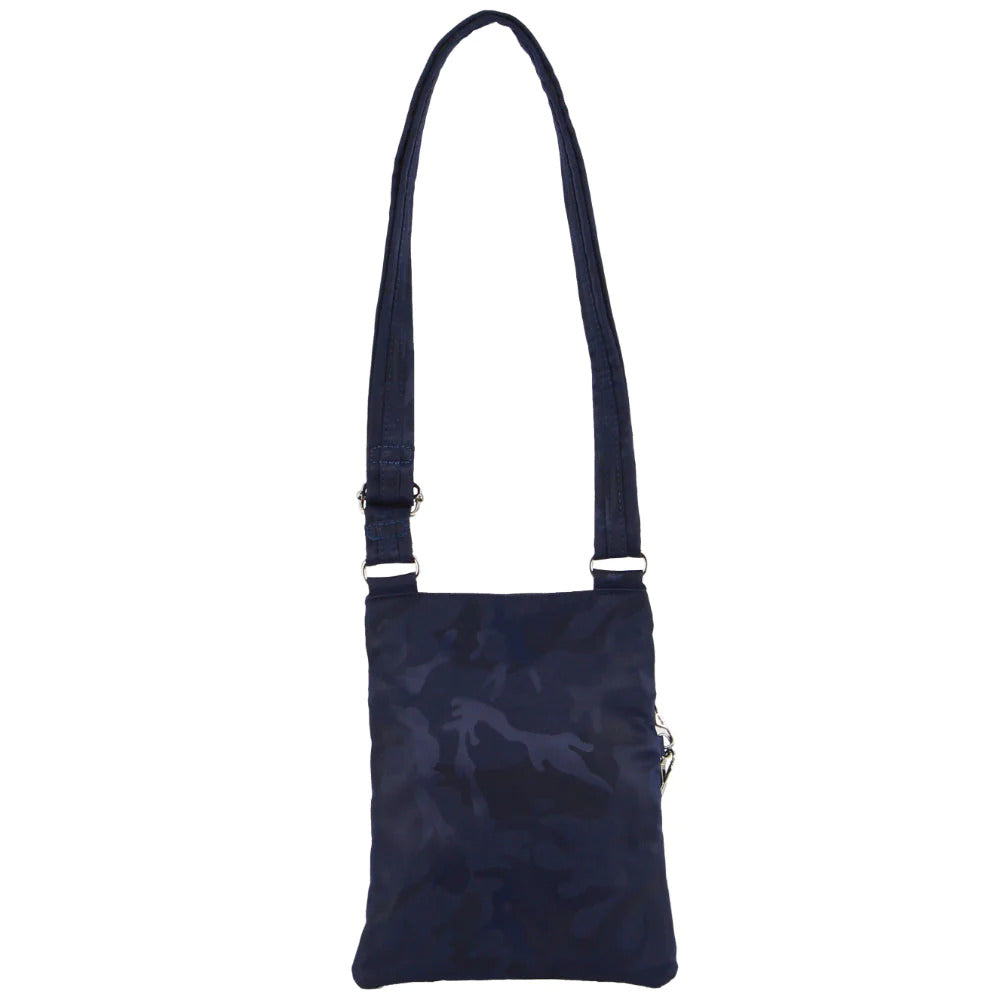 Pierre Cardin Anti Theft Bag Pierre Cardin Anti-Theft Cross Body Bag - Navy/Camo