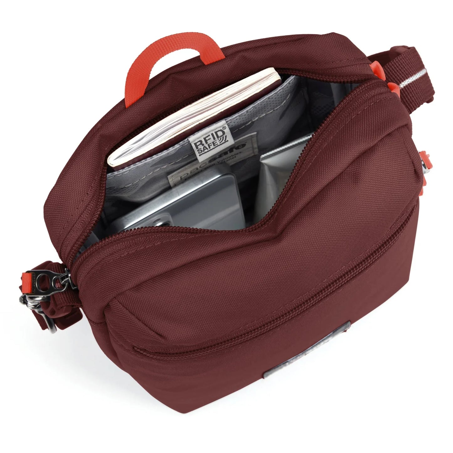 Pacsafe Go Anti-Theft Festival Crossbody - Garnet Red