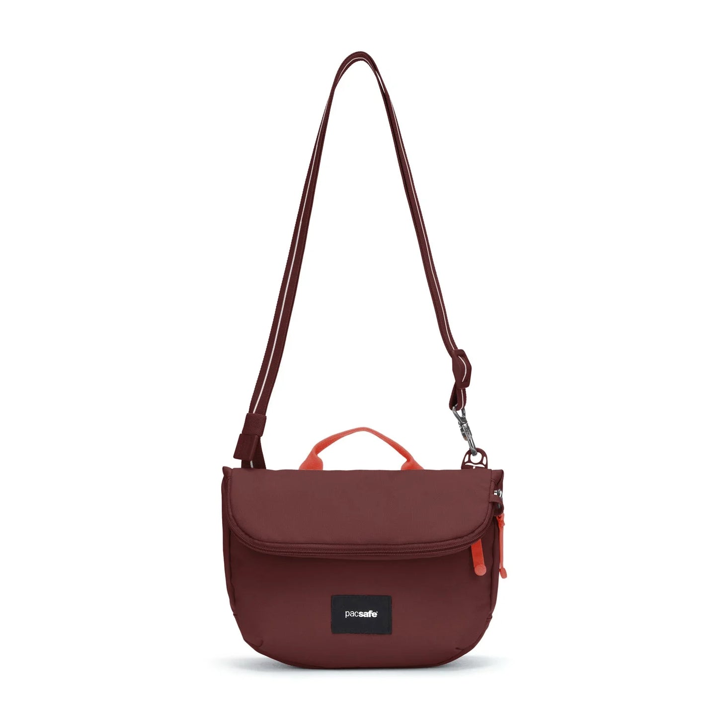 Pacsafe Go Anti Theft Saddle Crossbody - Garnet Red