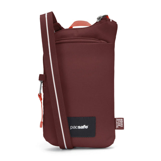 Pacsafe Go Anti-Theft Tech Crossbody - Garnet Red