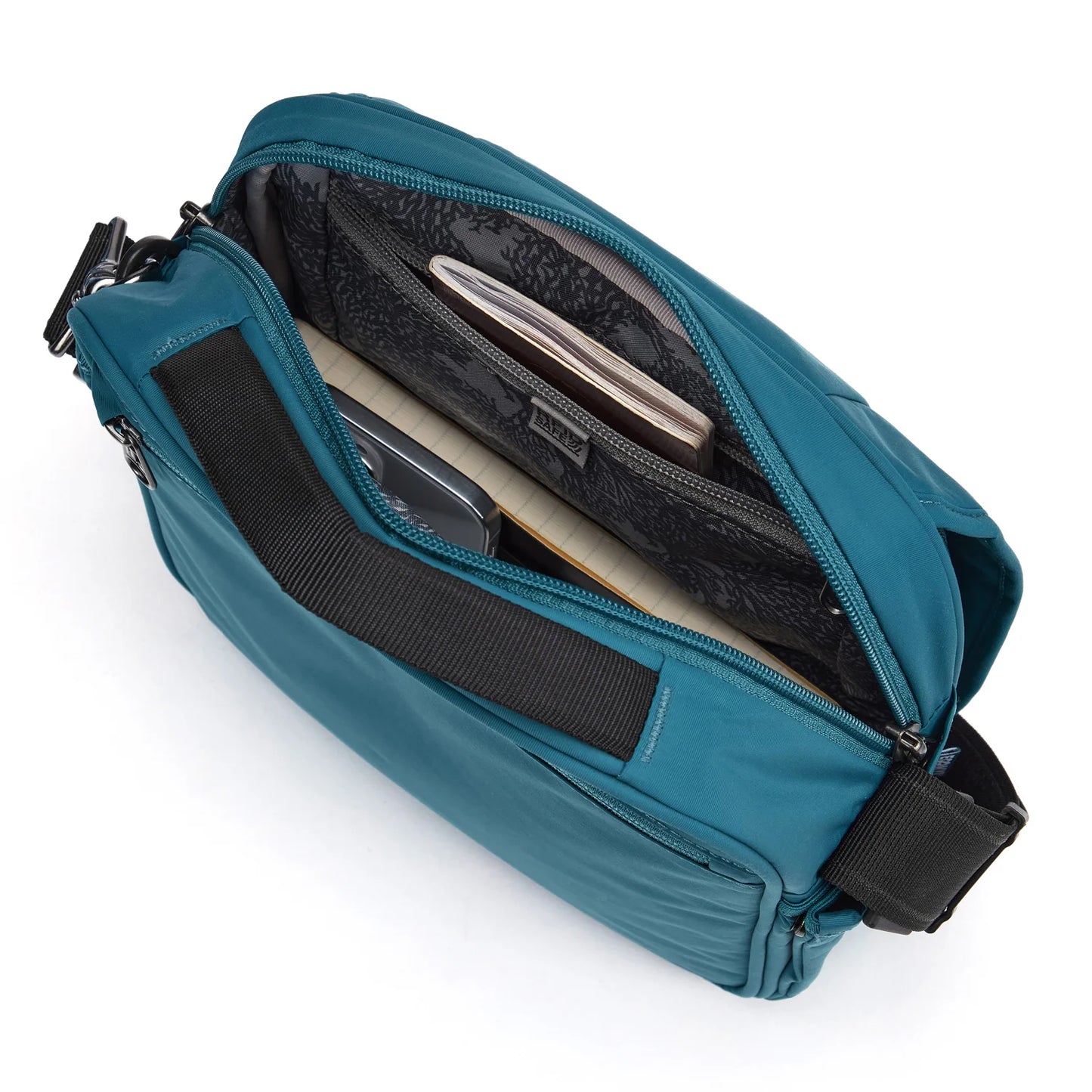 Pacsafe LS200 Anti-Theft Crossbody Bag - Tidal Teal