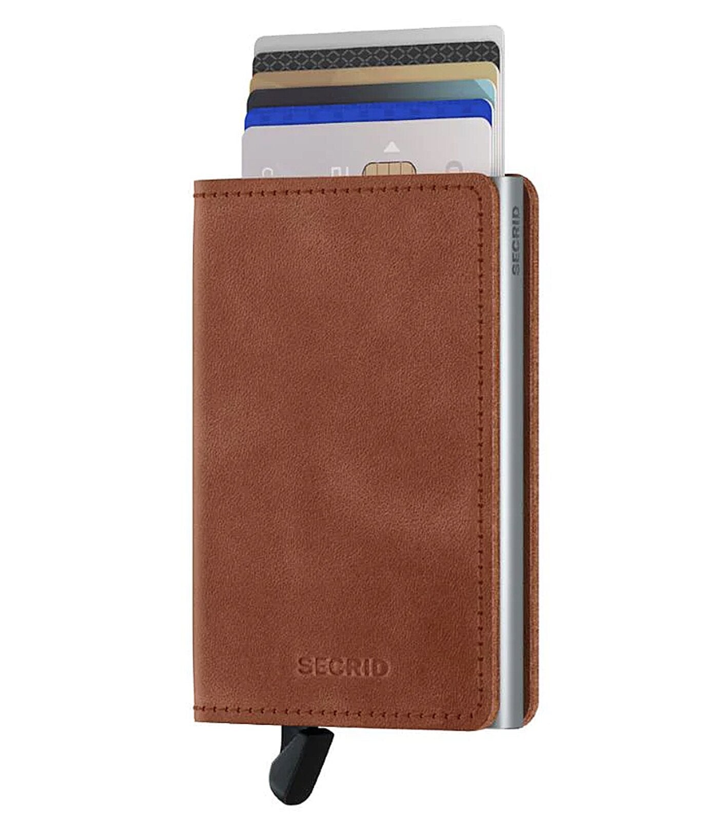 Secrid Slimwallet Vintage Cognac Silver