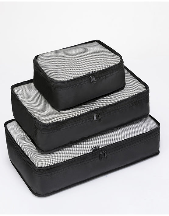 Tosca Packing Cubes XL Black