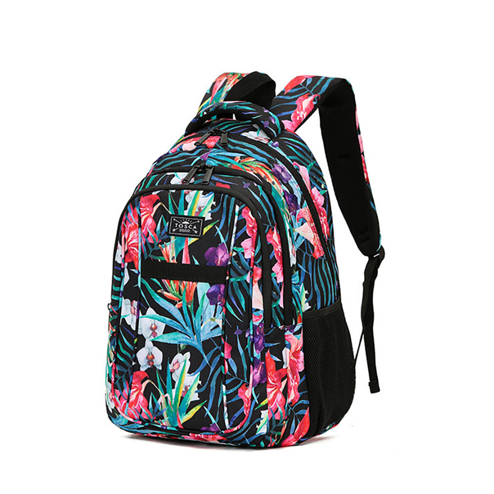 Tosca Back Pack TCA936 Black Multi