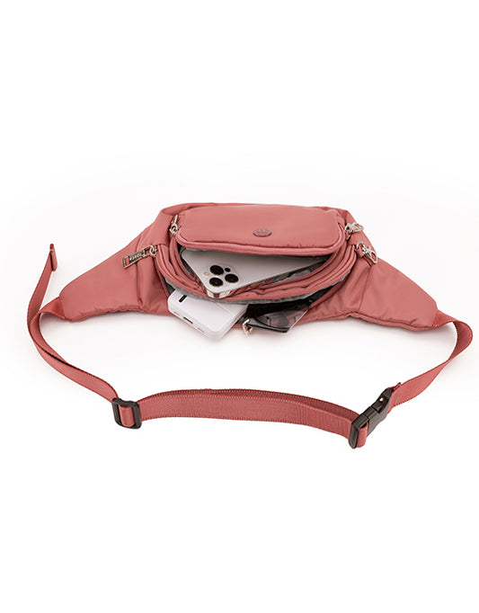 Tosca Anti-Theft Waist bag - Coral