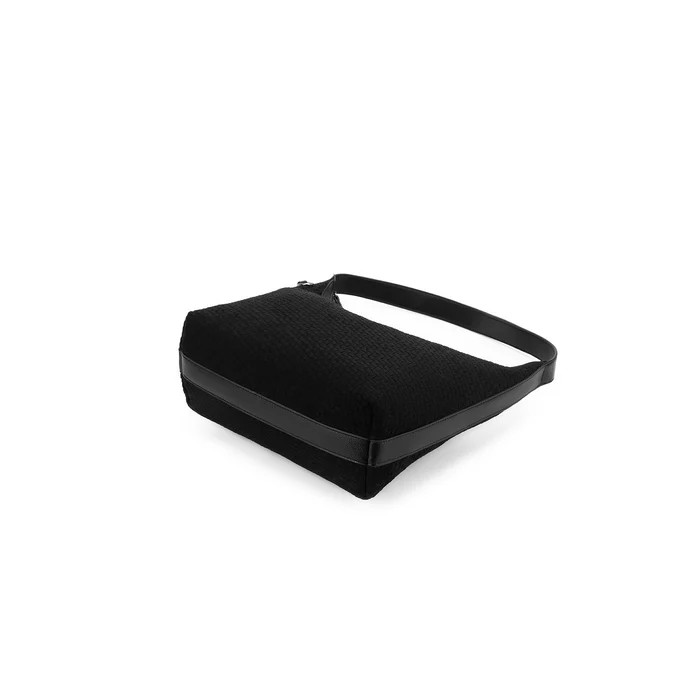 Black Caviar Handbag Bessette Black