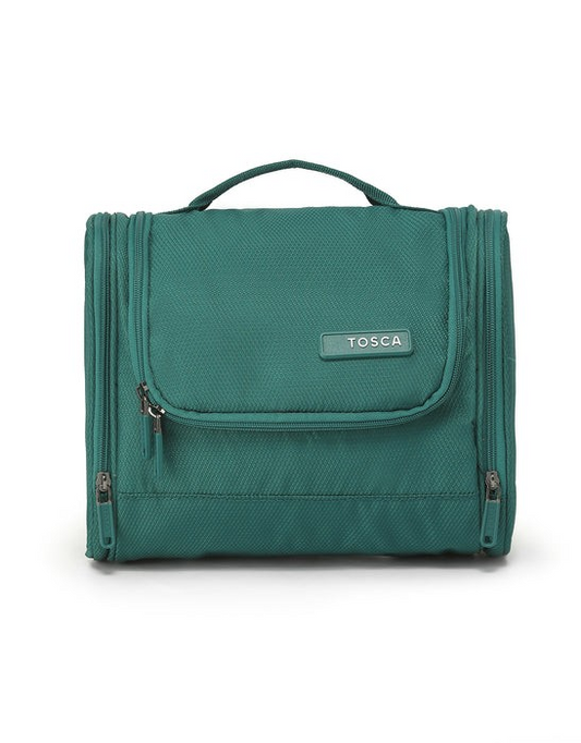 Tosca So Lite Wet Pack toiletry bag in Emerald