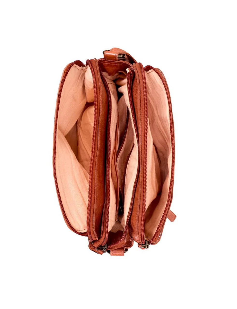 Saddle & Sash Handbag A0019 Tan