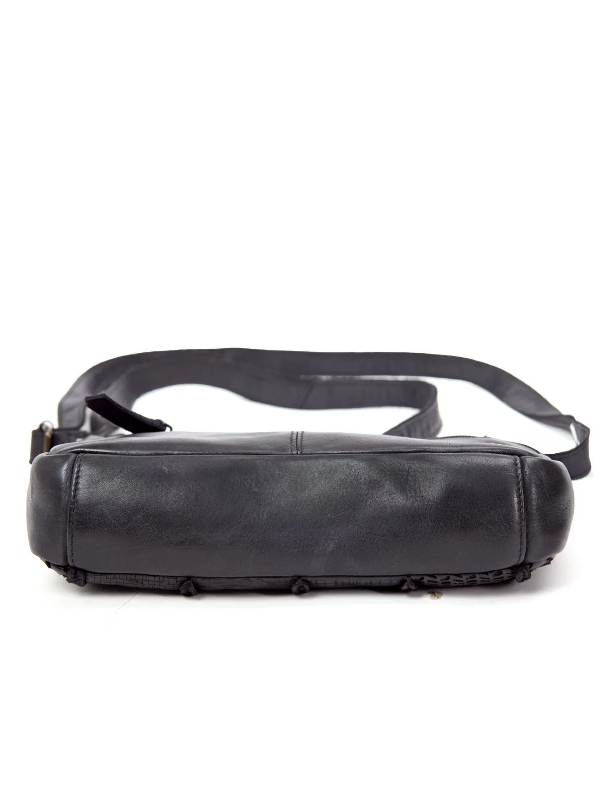 Saddle & Sash Handbag A0012 Black