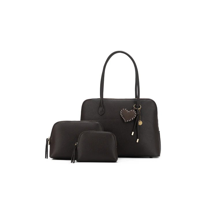Black Caviar Handbag Francesca Cocoa