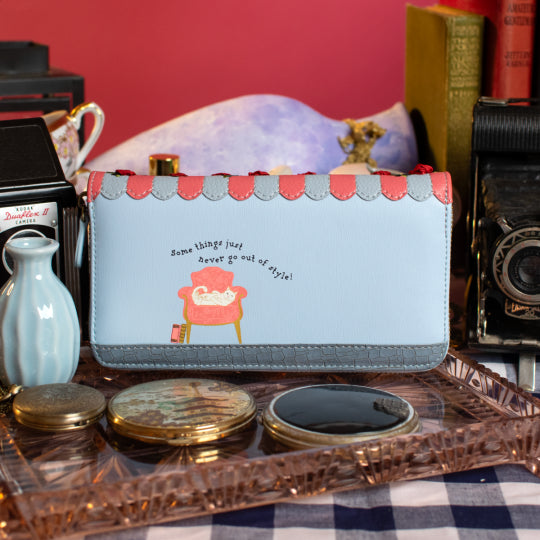 Vendula Vintage Rose Large Zip Wallet