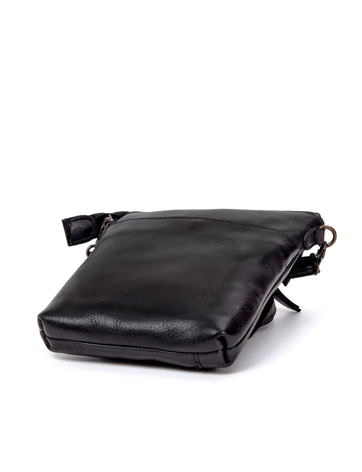 Saddle & Sash Handbag A0016 Black