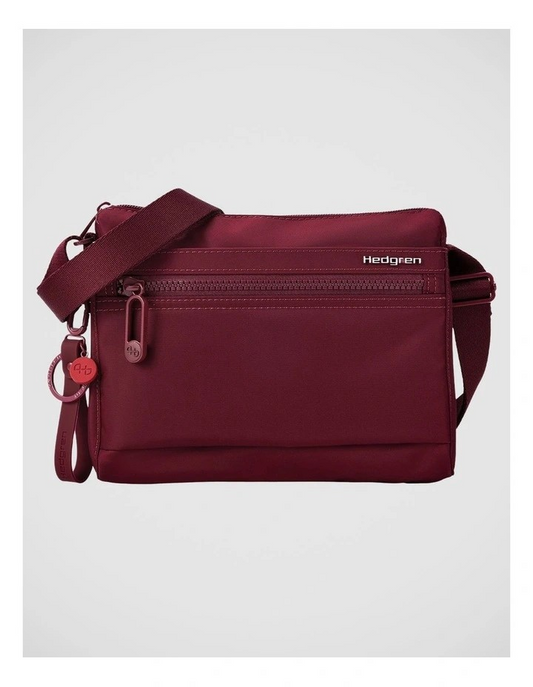 Hedgren HIC176 shoulder bag in maroon
