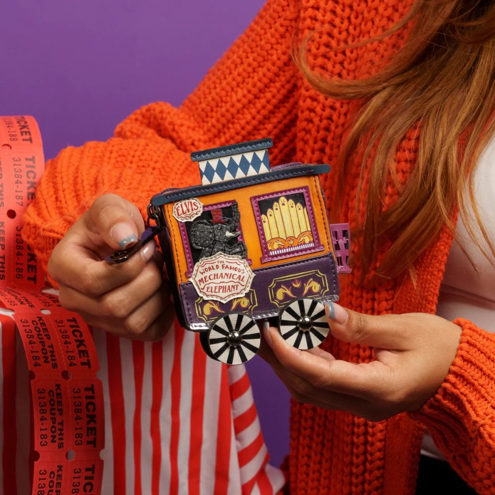 Vendula Skelecats Ghost Train Coin Purse