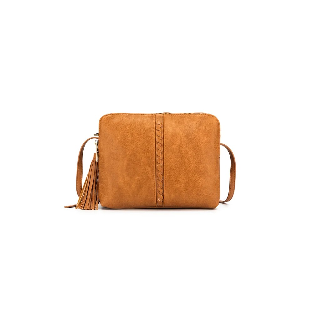 Black caviar | Handbag Pia | Tan