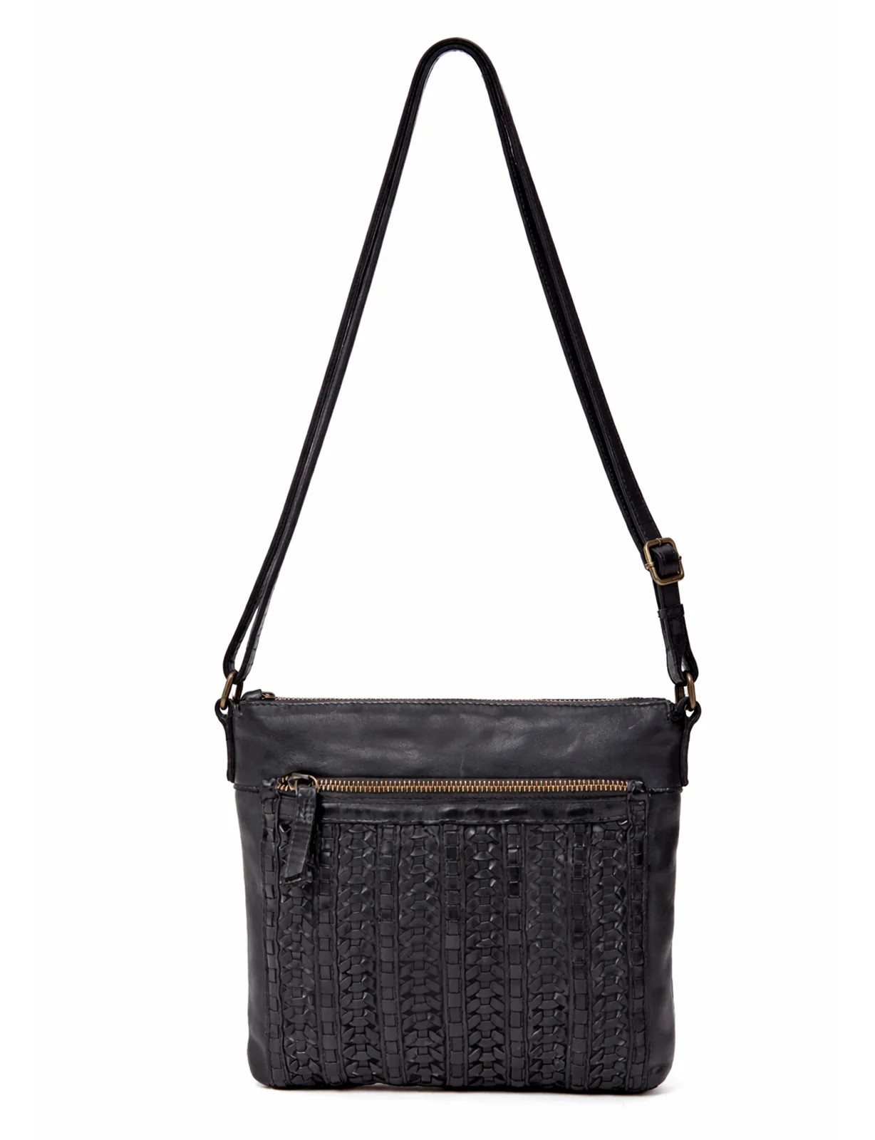 Saddle & Sash Handbag A0011 Black