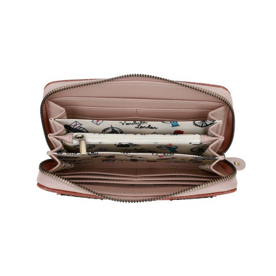 Vendula Perfumery Large Zip Wallet