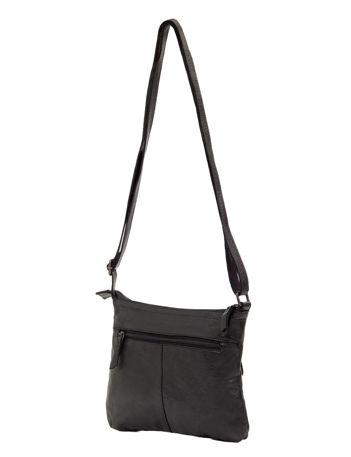 Saddle & Sash Handbag A0008 Black