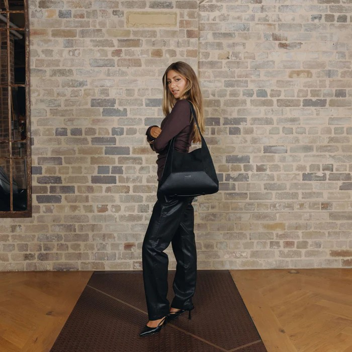 Black Caviar Handbag Jacqueline Black