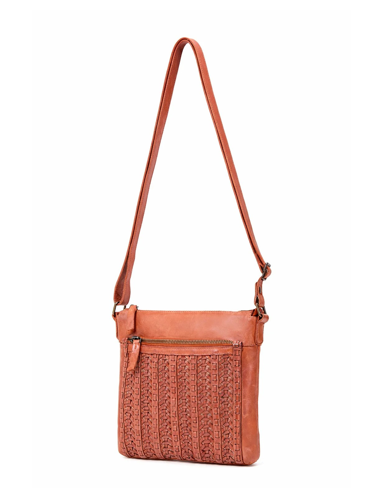 Saddle & Sash Handbag A0011 Tan