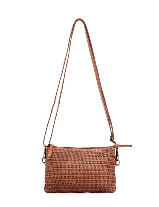 Saddle & Sash Handbag A0040 Tan