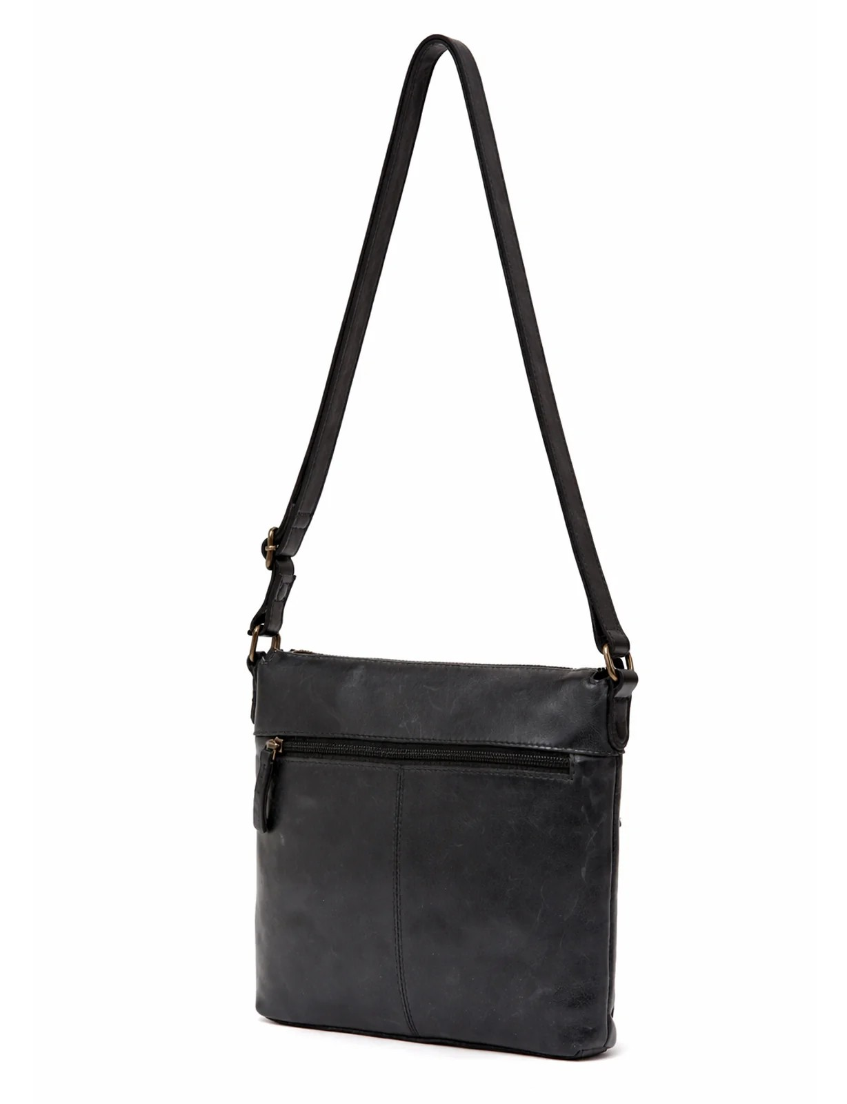 Saddle & Sash Handbag A0011 Black