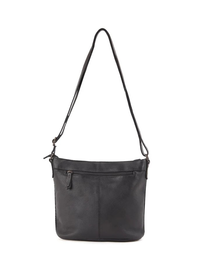Saddle & Sash Handbag A0036 Black