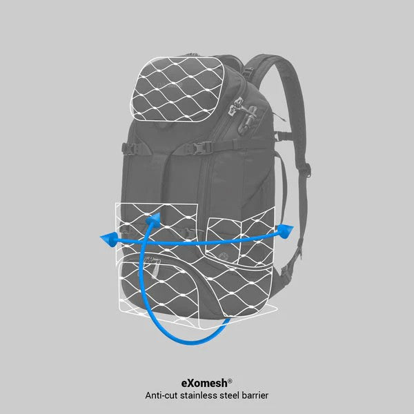 Pacsafe Back Pack 60315 Black