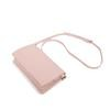 Black Caviar Edie clutch handbag in pink