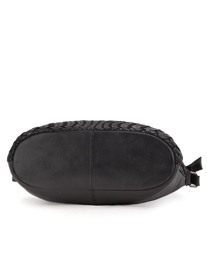 Saddle & Sash Handbag A0036 Black