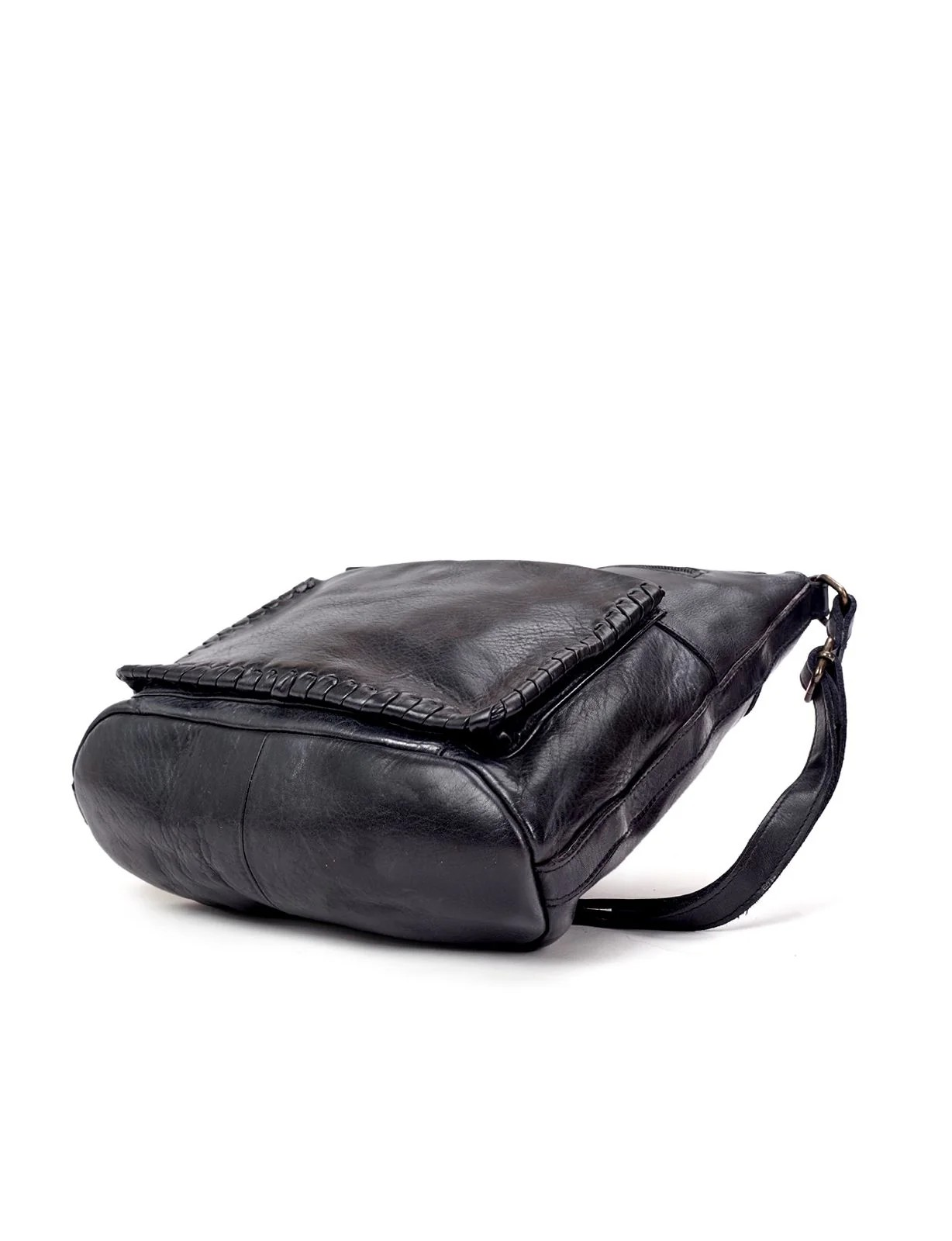 Saddle & Sash Handbag A0020 Black