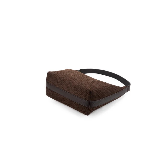 Black Caviar Handbag Bessette Cocoa