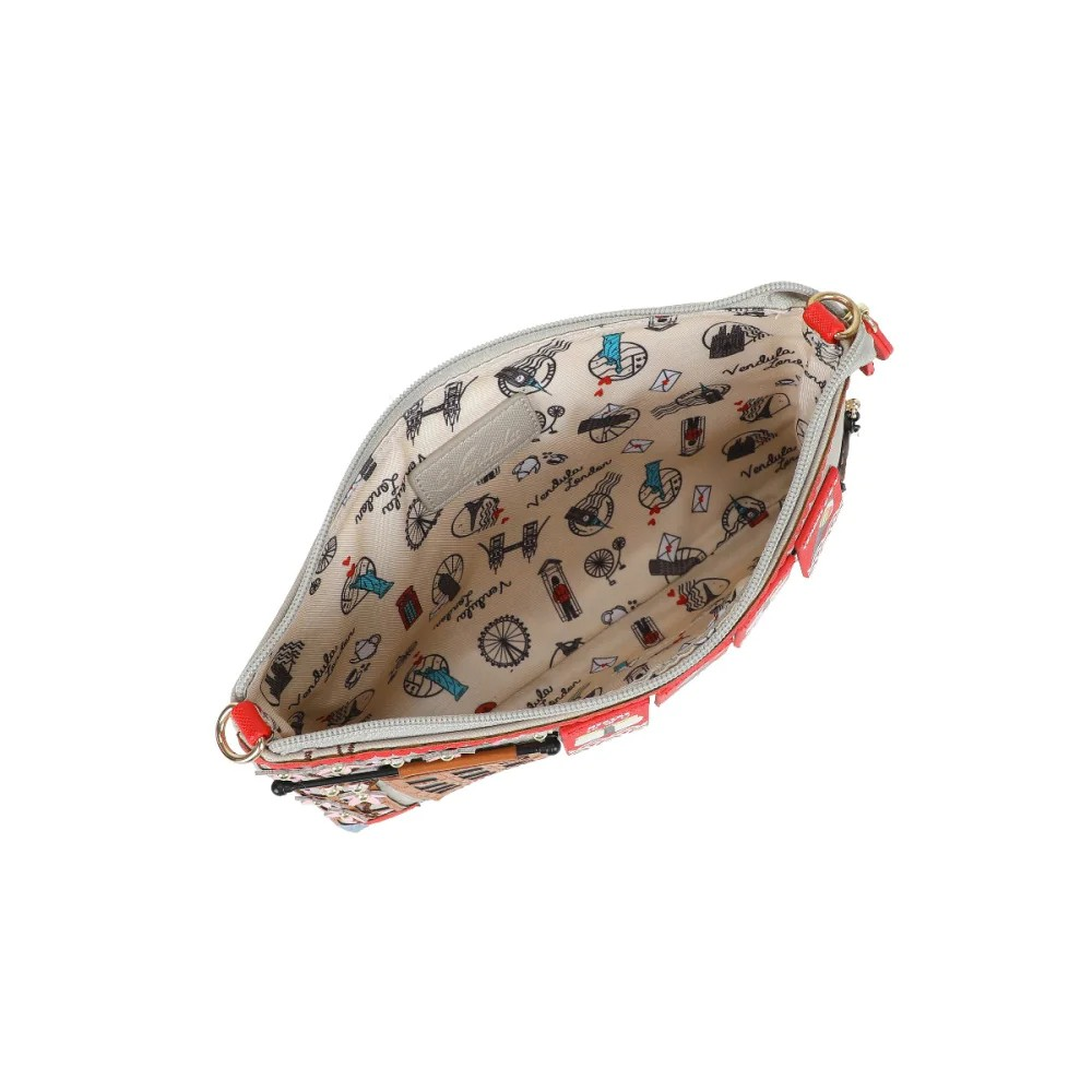 Vendula Sushi Grey Kate Pouch Bag