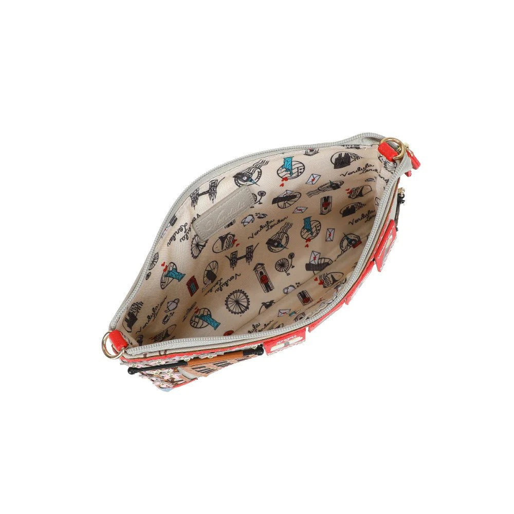 Vendula Sushi Grey Kate Pouch Bag