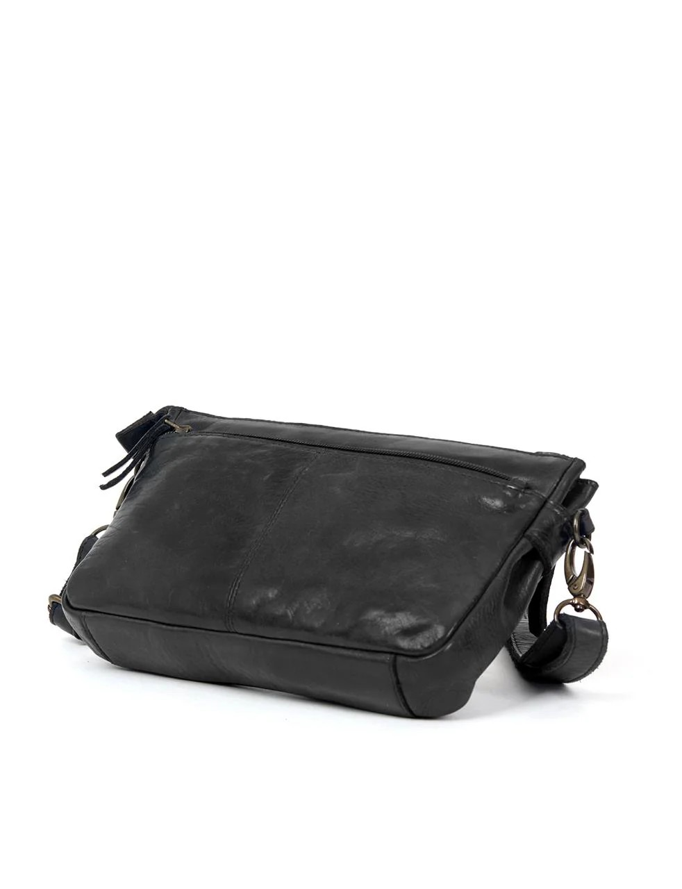 Saddle & Sash Handbag A0017 Black