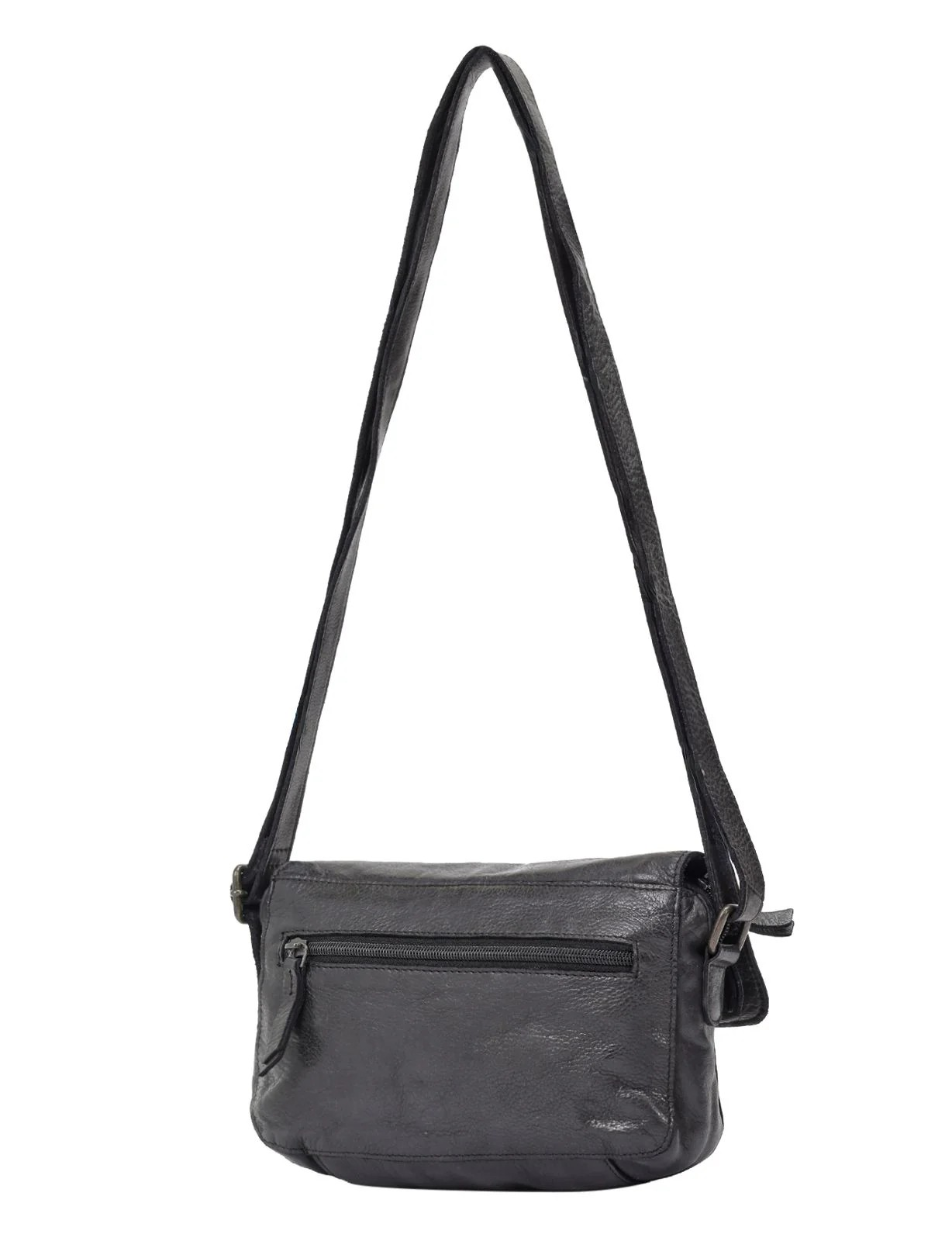 Saddle & Sash Handbag A0004 Black