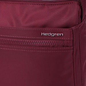Hedgren HIC176M shoulder bag in maroon