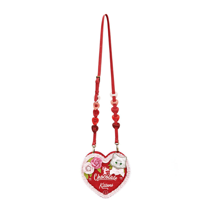 Vendula Chocolate Shop Heart Box Bag