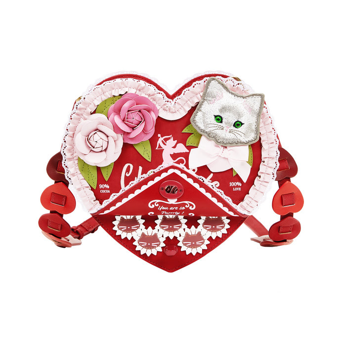 Vendula Chocolate Shop Heart Box Bag