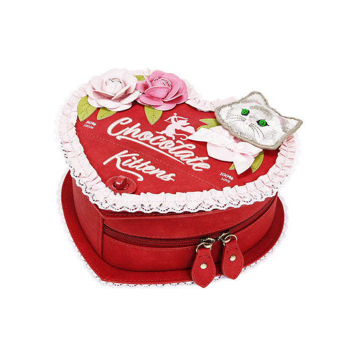 Vendula Chocolate Shop Heart Box Bag