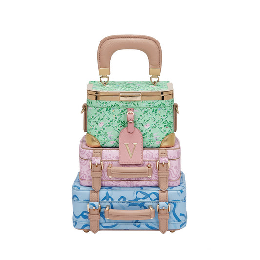Vendula The Grand Hotel Suitcase Stack Bag