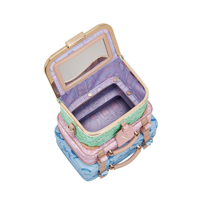 Vendula The Grand Hotel Suitcase Stack Bag