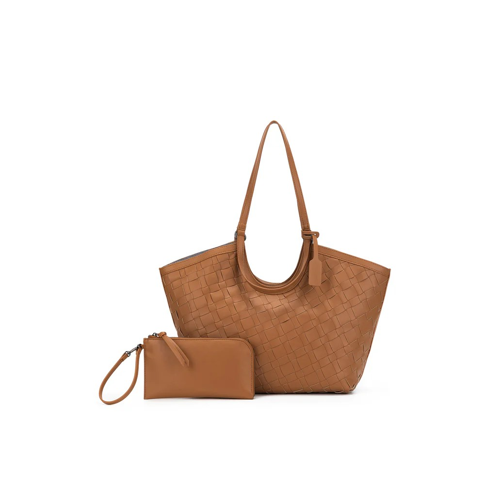 Black Caviar Handbag Solana Tan