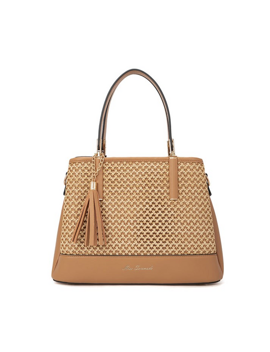 Miss Serenade Handbag XB-2391 Natural