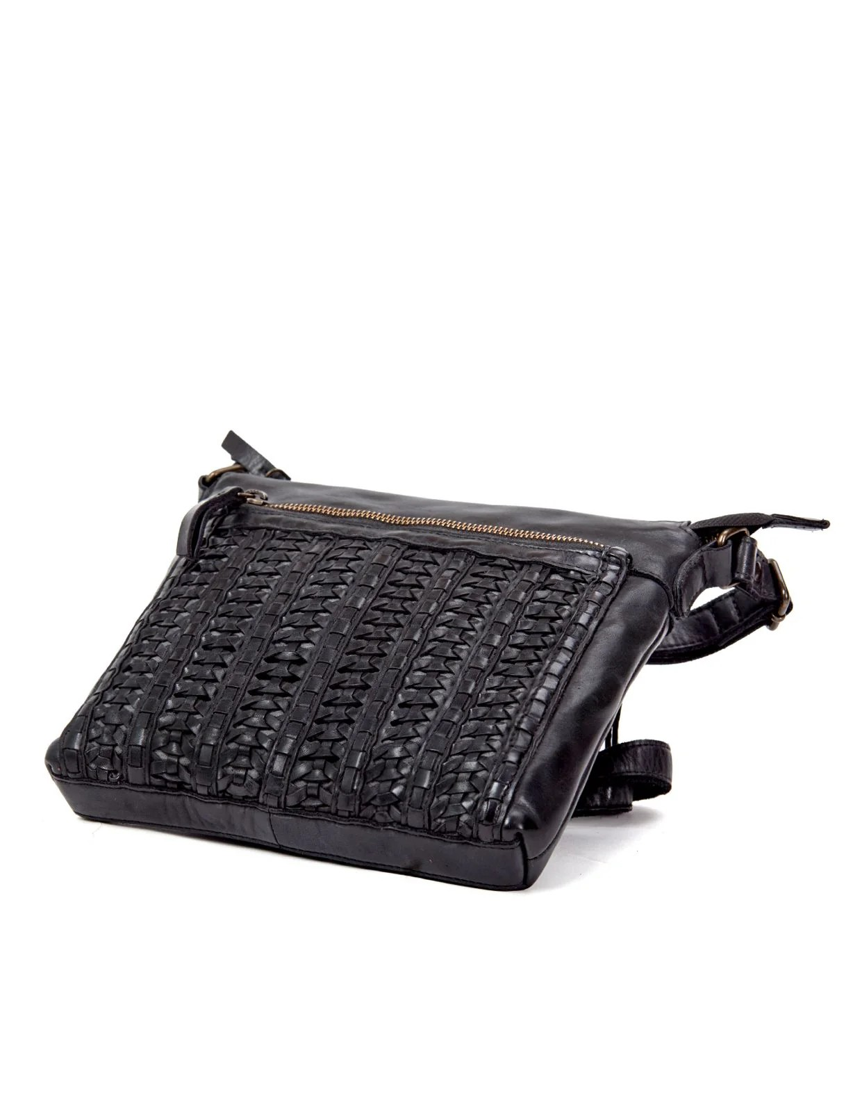 Saddle & Sash Handbag A0011 Black
