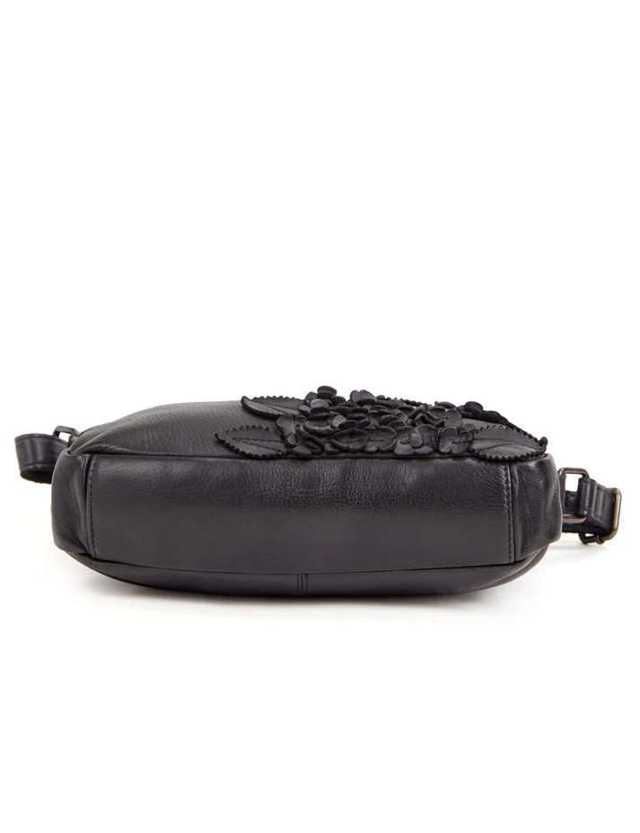 Saddle & Sash Handbag A0032 Black