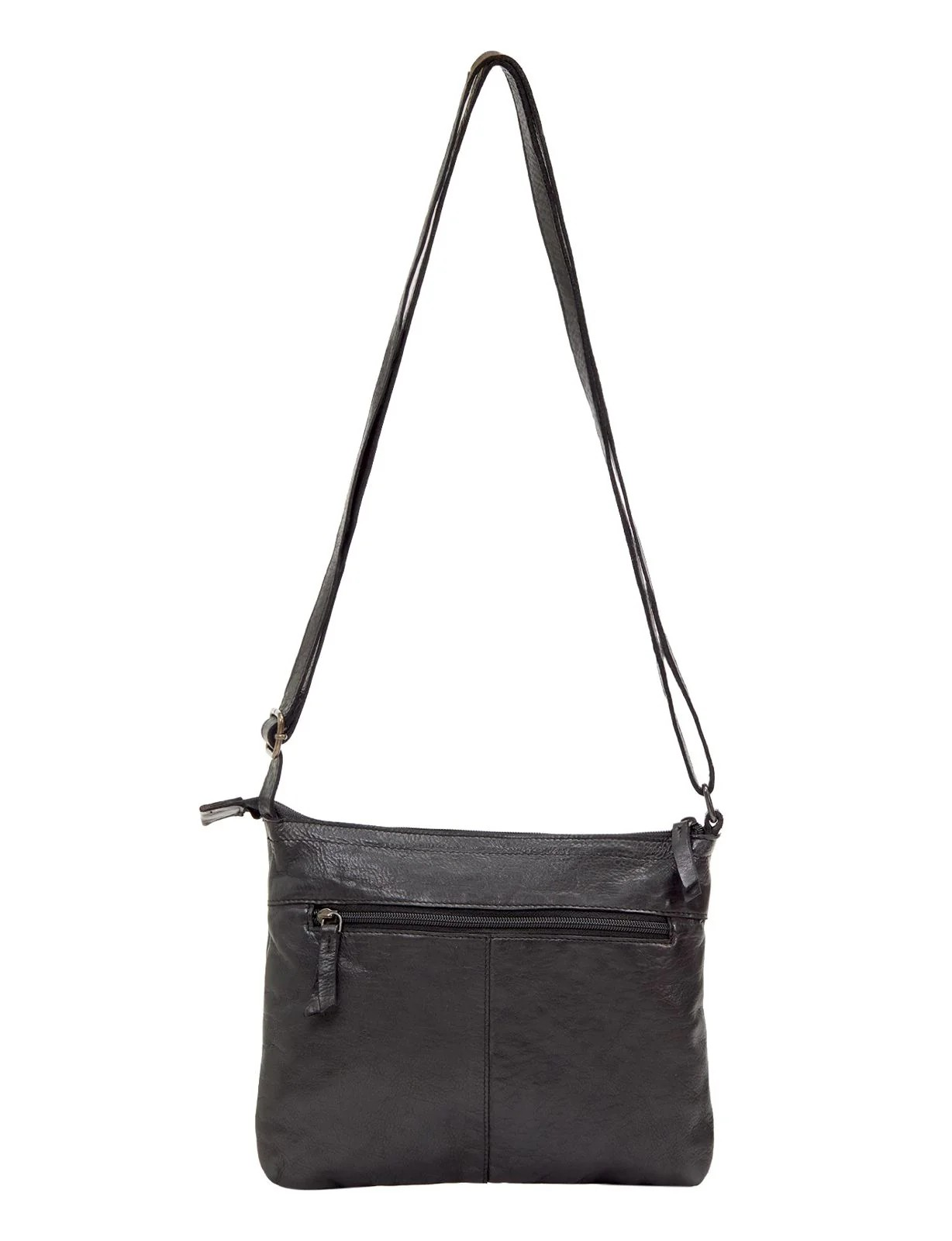 Saddle & Sash Handbag A0008 Black