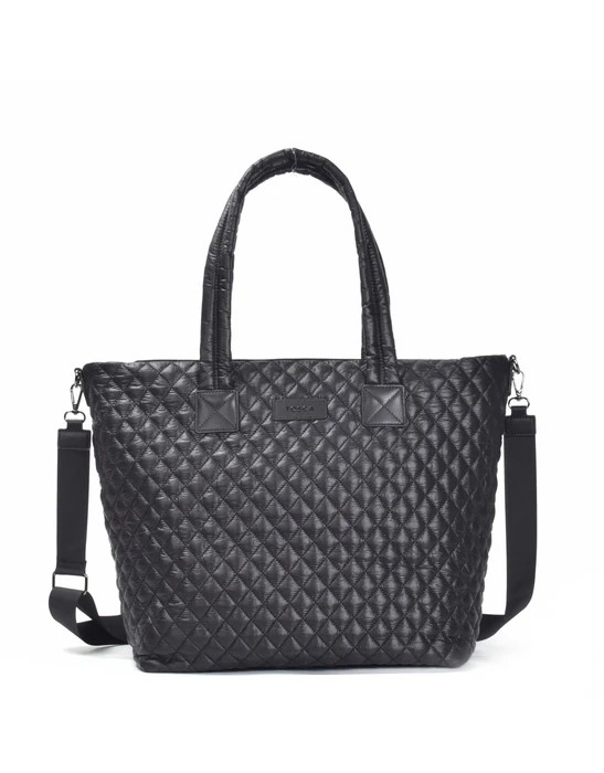 Tosca Metro Duffle Bag MET980 Black Quilt
