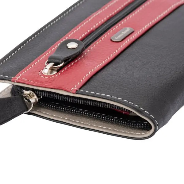 Franco Bonini Purse 1814 Black Multi
